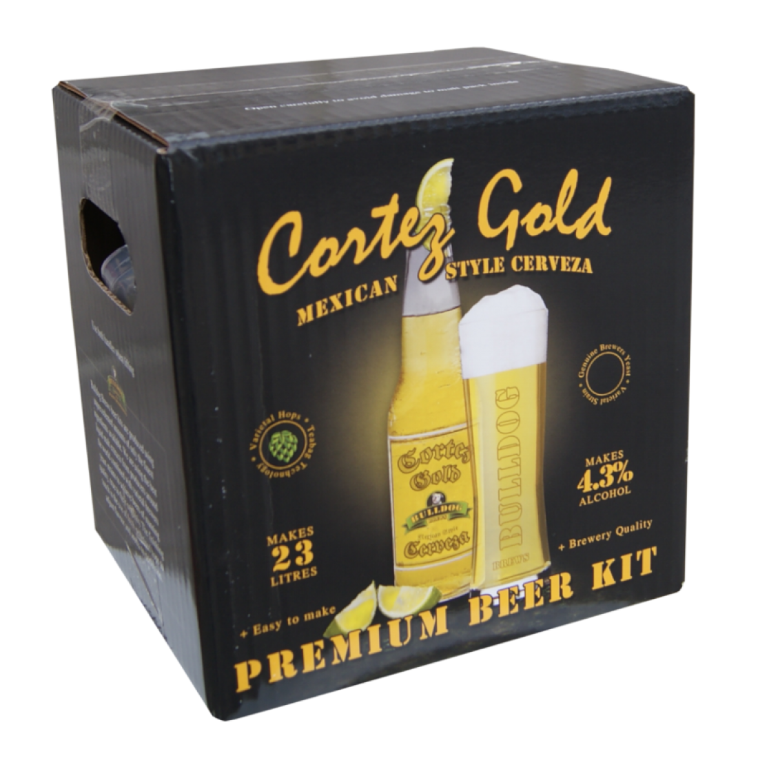 Bulldog Brews 3kg Cortez Gold Mexican Cerveza Balliihoo