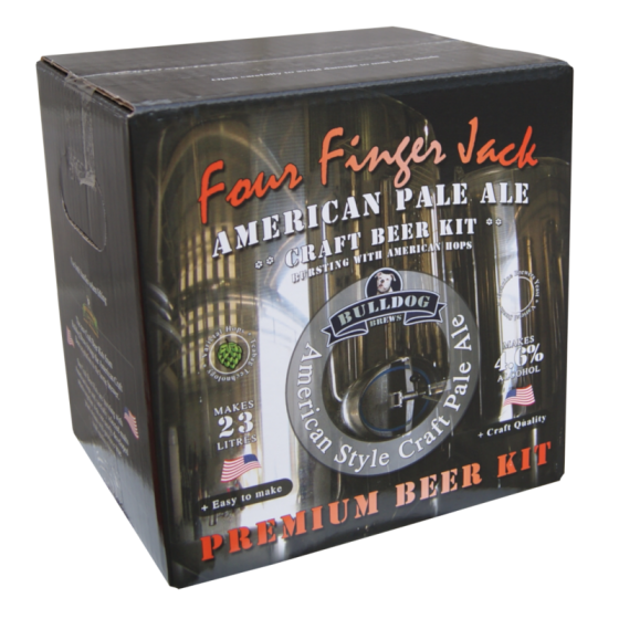Bulldog Brews 3.6kg - Four Finger Jack American Pale Ale