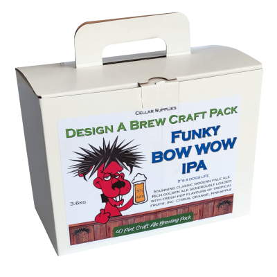 Funky Bow Wow Craft IPA - 3.6kg