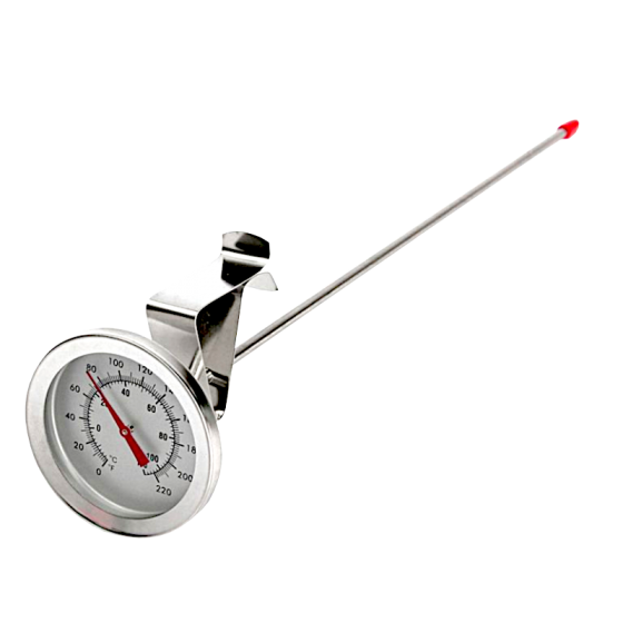 Clip On Large Dial Face - Probe Thermometer
