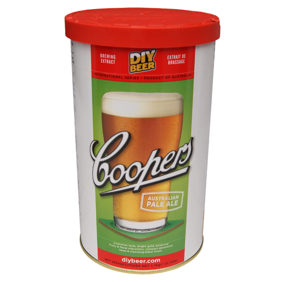 Coopers Australian Pale Ale Kit Birra Da 1,7 Kg - Produce 23 Litri Di Birra Fatta In Casa