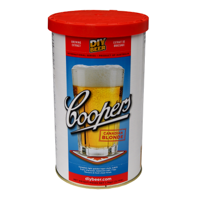 SPECIAL OFFER - Coopers Canadian Blonde Lager - 40 Pint Ingredient Kit - Dented Tin