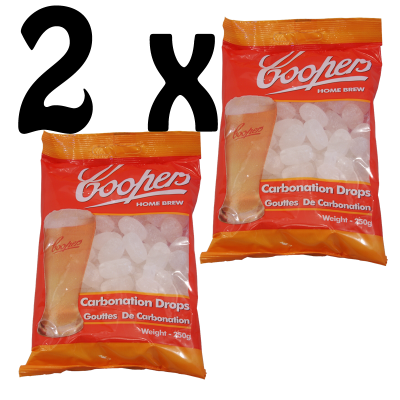 Coopers Carbonation Drops - Twin Pack