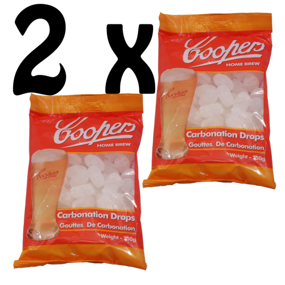 Coopers Carbonation Drops - Twin Pack