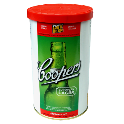 SPECIAL OFFER - Coopers European Lager - 40 Pint Ingredient Kit - Damaged label