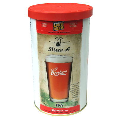 SPECIAL OFFER - Coopers Brew A - American IPA - 40 Pint Ingredient Kit - Dented Tin