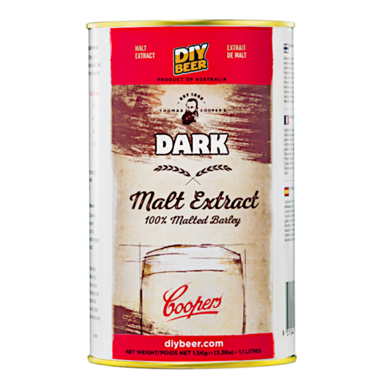 Coopers 1.5Kg Tin Of Liquid Malt Extract (Dark)