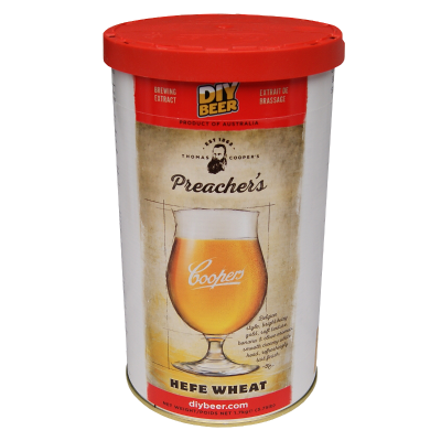 Coopers 1.7kg - Preachers Hefe Wheat Beer