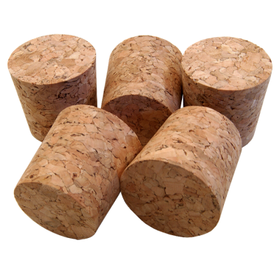 Solid Cork Bungs To Fit Standard 1 Gallon Demijohn - Pack Of 5