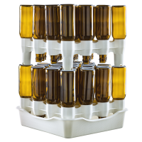 bottle draining rack