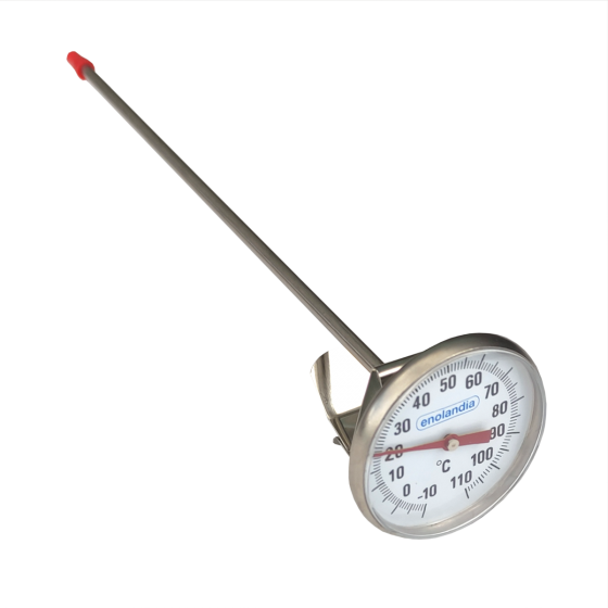 Clip On Large Dial Face - Probe Thermometer
