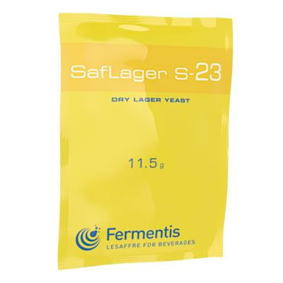 Fermentis Brewing Yeast - Saflager S-23 - 11.5 Gram Sachet Of Dry Lager Yeast