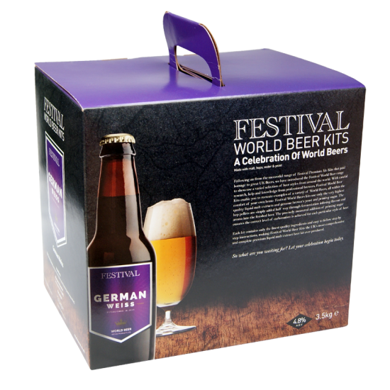 Festival World Beer Kits 3.5kg German Weiss Wheat Beer Balliihoo
