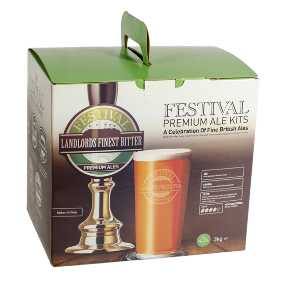 Festival Premium Ale 3kg - Landlords Finest Bitter - Balliihoo