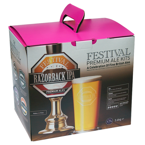 Festival Premium Ale 3.6kg - Razorback I.P.A