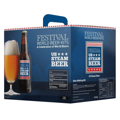 Festival World Beer Kits 3.6kg - U.S. Steam Beer