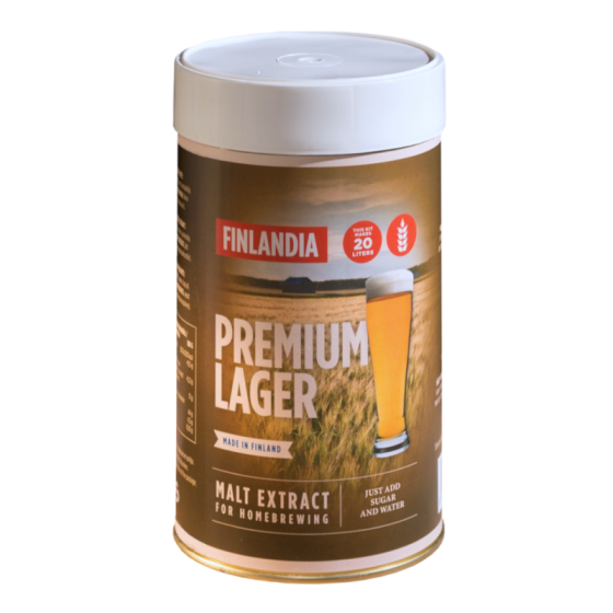 SPECIAL OFFER - Finlandia Premium Lager - 40 Pint Ingredient Kit - Damaged Tin