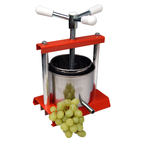 Traditional Fruit and Apple Press with Straining Bag /& Pulping Bucket 18 Litre