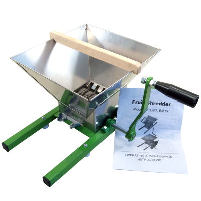 7 Litre Traditional Fruit Scratter / Crusher / Shredder / Pulper