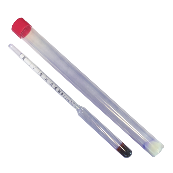 Spirit Hydrometer / Alcoholmeter 0-100%
