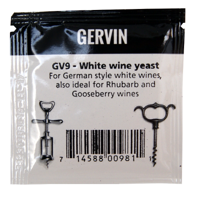 Gervin Yeast - GV9 White Wine Yeast