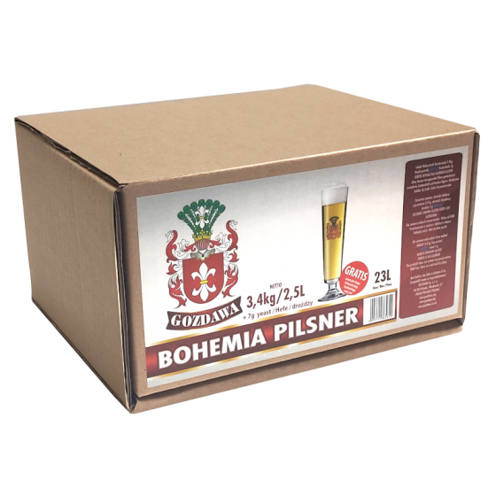 Gozdawa Expert 3.4kg - Bohemia Pilsner - Beer Kit