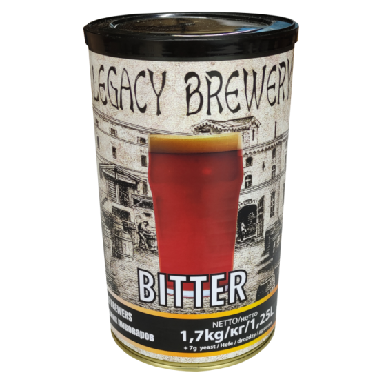 Legacy Bitter - 1.7kg 40 Pint Beer Kit