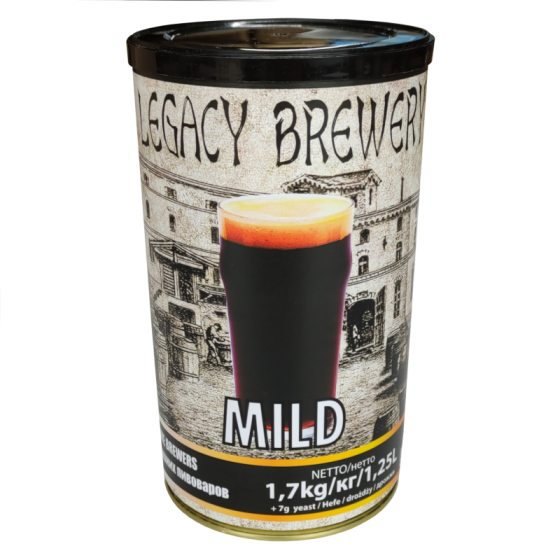 Legacy Mild - 1.7kg 40 Pint Beer Kit