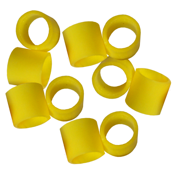 Yellow Rubber Seals For Hambleton Safety Valve - Pack Of 10