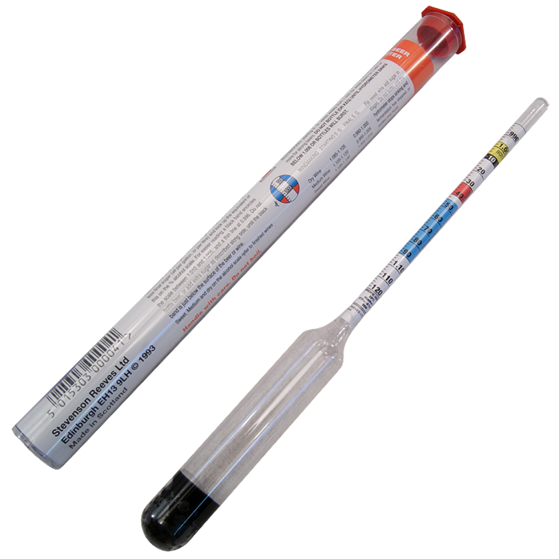 Wine And Beer Hydrometer Stevenson Reeves Balliihoo