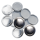 82mm Twist On Jam Jar Lids - Silver - Pack Of 12