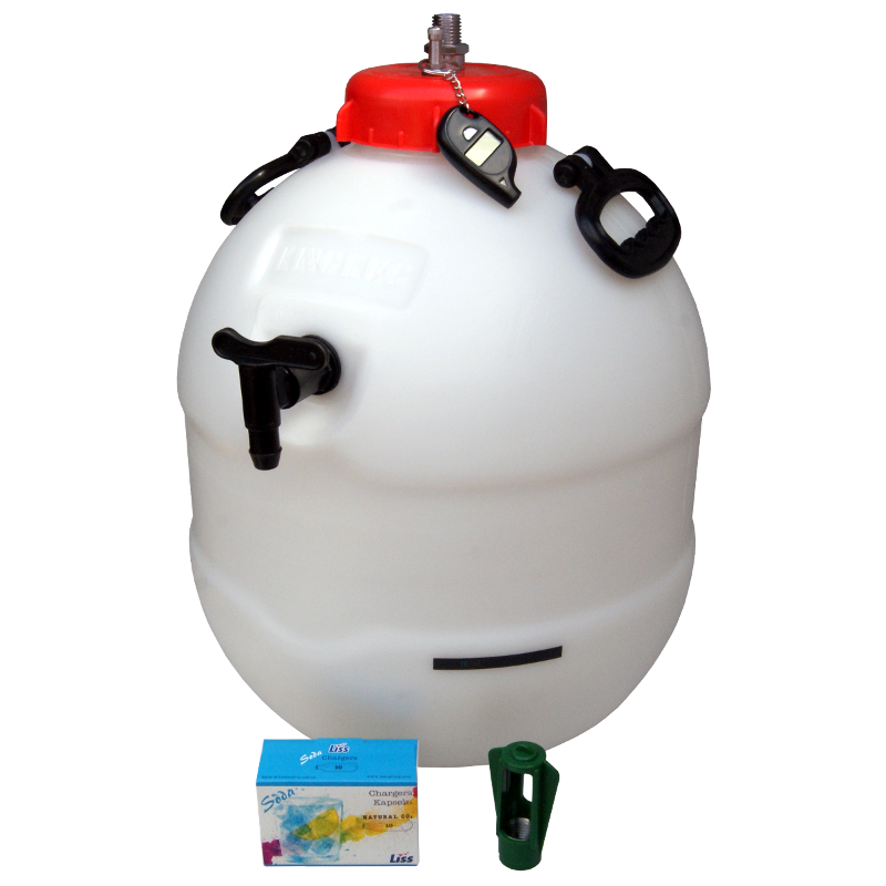 Balliihoo King Keg Premium Barrel With Co2 Injection Valve Pressure