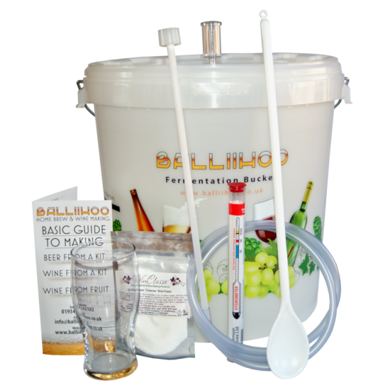 Balliihoo Wine Basic Starter Equipment For 30 Bottle Homebrew 23 Litre Kits Balliihoo Wine Basic Starter Equipment For 30 Bottle Homebrew 23 Litre Kits