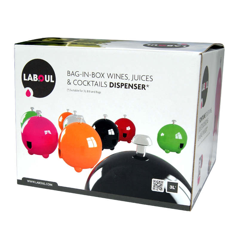 Laboul Designer Bag In Box Wine Dispenser 3l The Wood Balliihoo