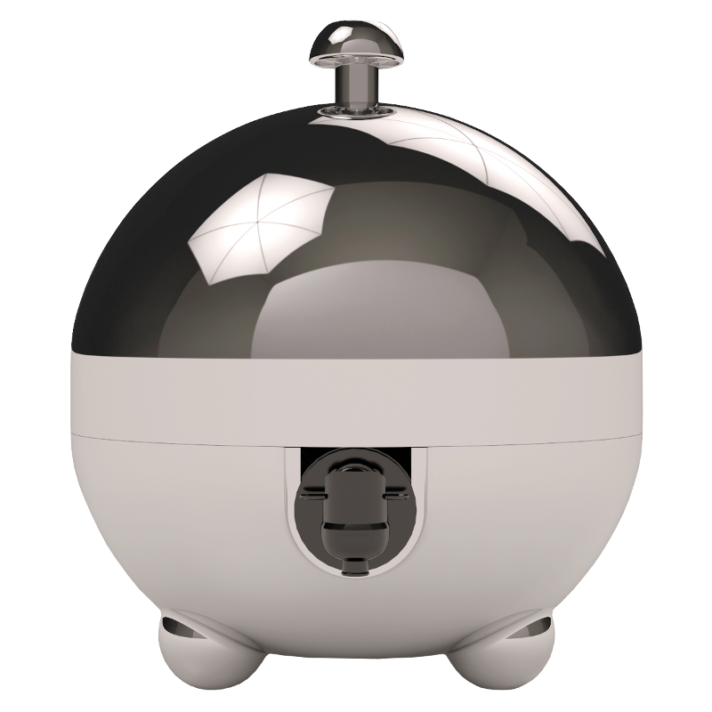 Laboul Designer Bag In Box Wine Dispenser 3l Silver Night / Chrome