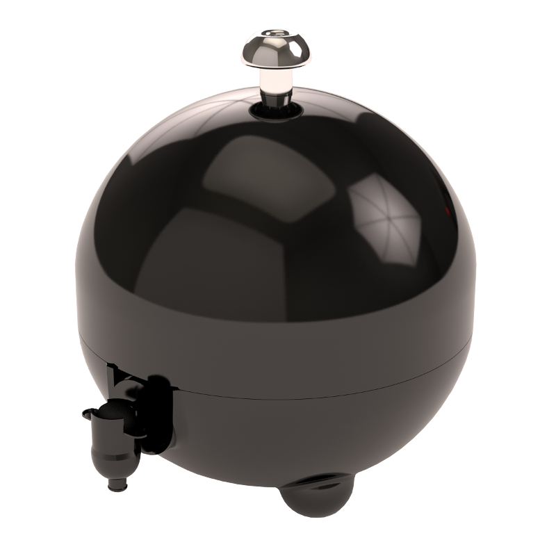 Laboul Designer Bag In Box Wine Dispenser 5 Litre Maxi Glossy Black