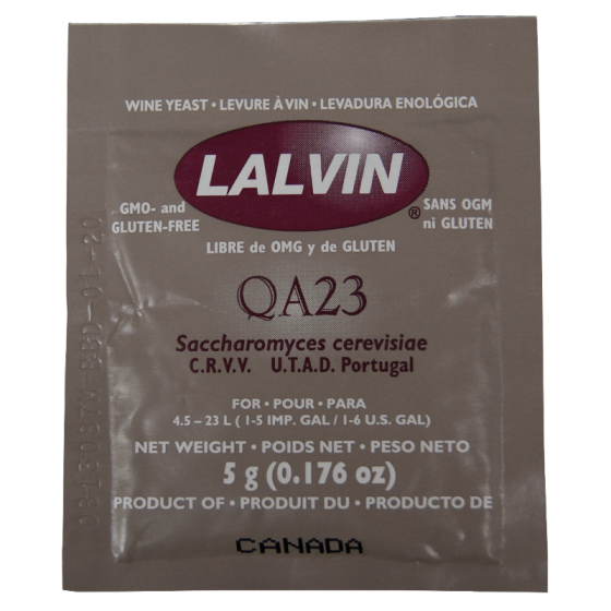 Lalvin White Wine Yeast QA23