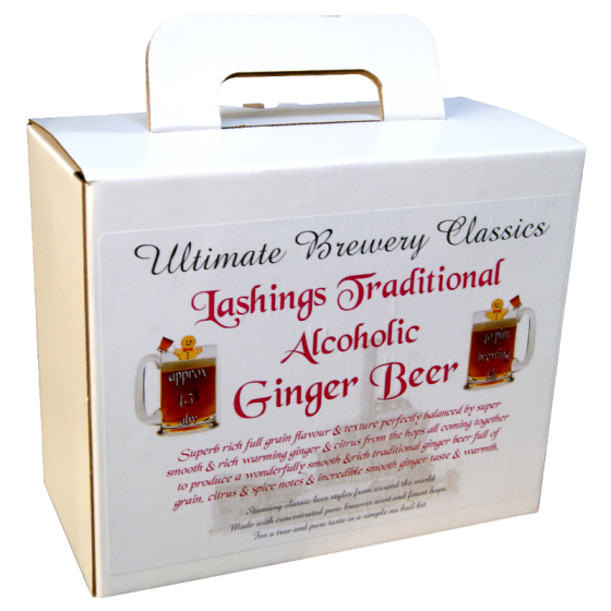 Lashings Traditional Alcoholic Ginger Beer - 3kg