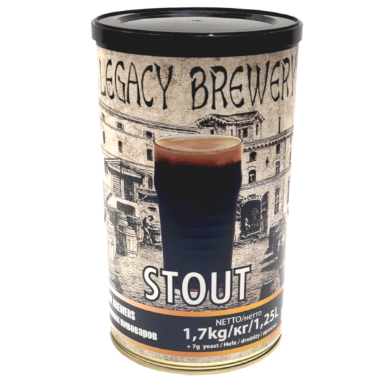 Legacy Stout - 1.7kg 40 Pint Beer Kit