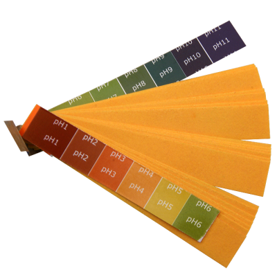 pH - Acid Test - Litmus Papers - Book of 20 Strips