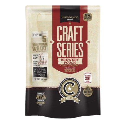 Mangrove Jacks Craft Series Bavarian Wheat Beer - 2.2kg - 23L / 40 Pint