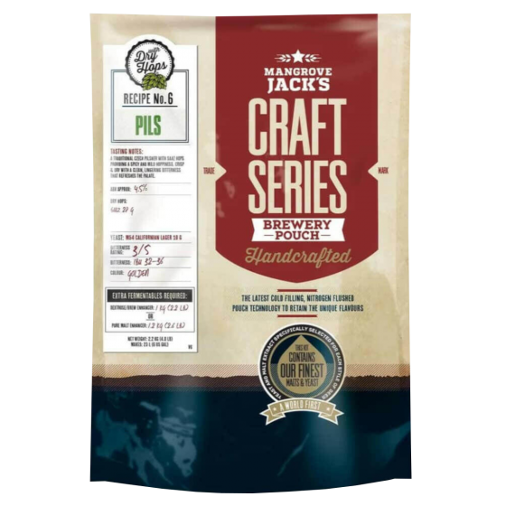 Mangrove Jacks Craft Series Pils With Dry Hops - 2.2kg - 23L / 40 Pint