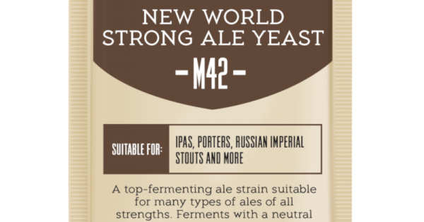 Mangrove Jacks M42 New World Strong Ale Yeast - Balliihoo