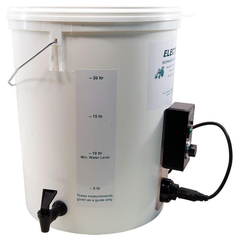 Electrim Mashing Bin 32 Litre Boiling Bucket Balliihoo