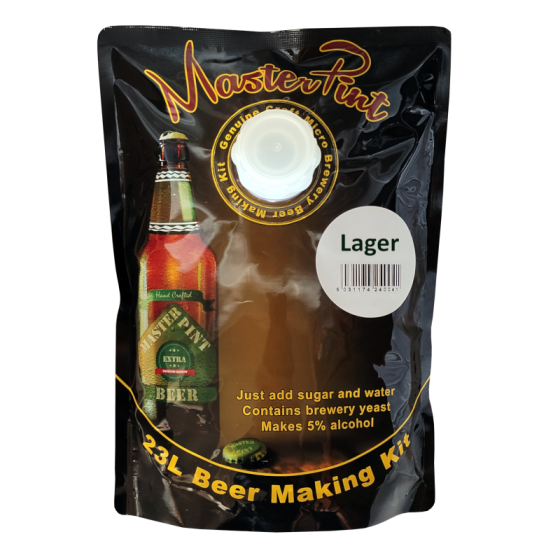 SPECIAL OFFER - Masterpint Lager- 40 Pint Ingredient Kit - Short BBE