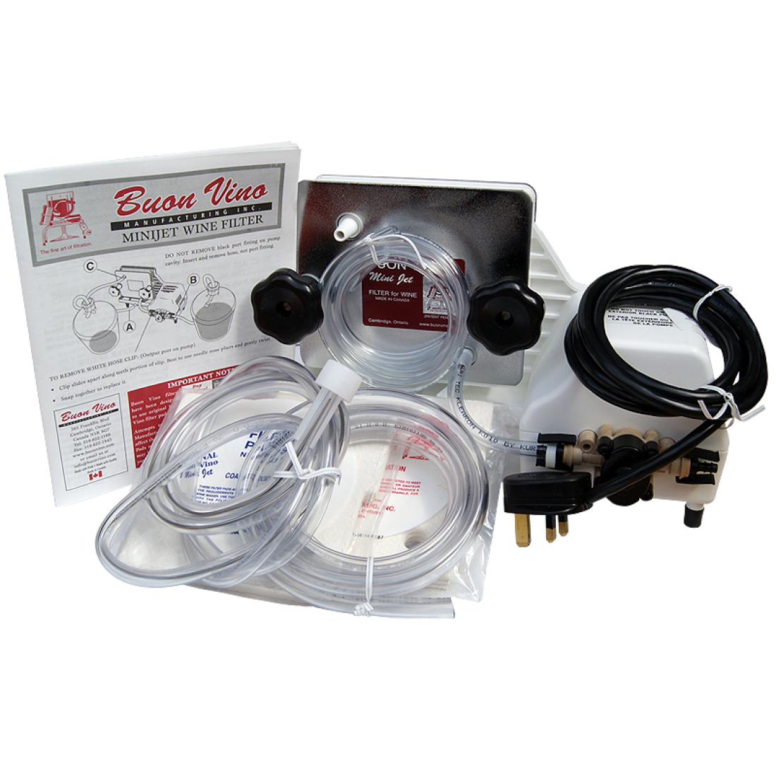 Buon Vino Mini Jet Electric Wine & Beer Filter Balliihoo
