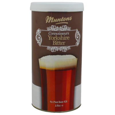 SPECIAL OFFER - Muntons Connoisseur Yorkshire Bitter 1.8kg - Dented Tin