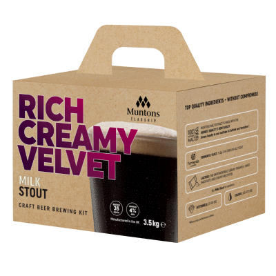 Muntons Flagship Milk Stout - 3kg Craft Beer Kit