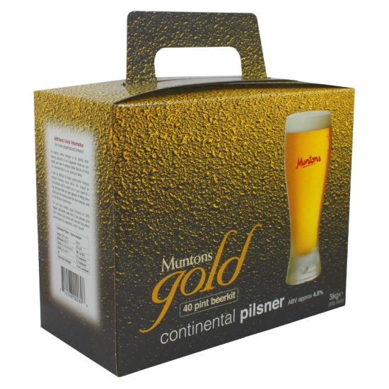 Muntons Gold 3kg - Continental Pilsner