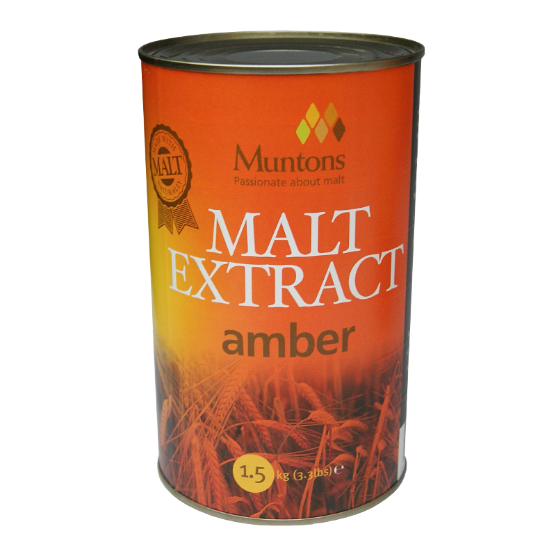 Muntons Liquid Malt Extract Lme 1.5kg Amber Balliihoo